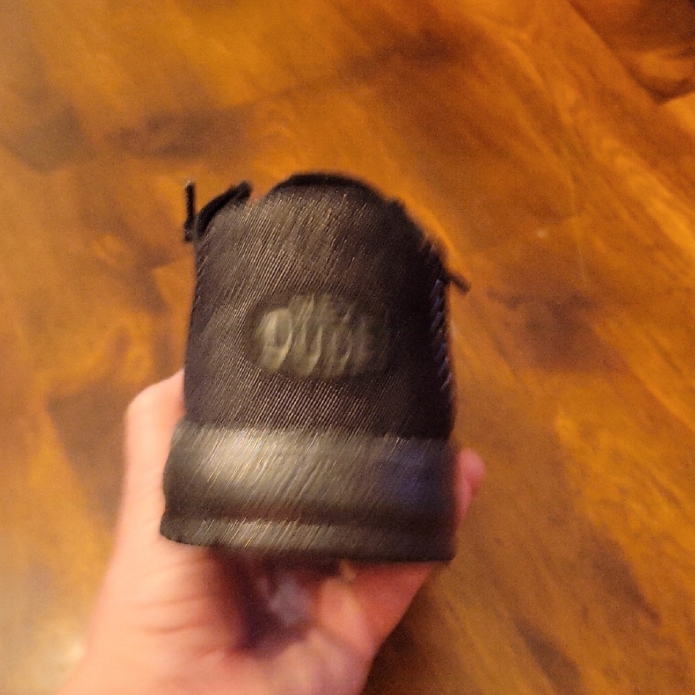 NWT Hey Dude Women's Wendy Black Stardust Slip-On Loafers - Picture 6 of 8